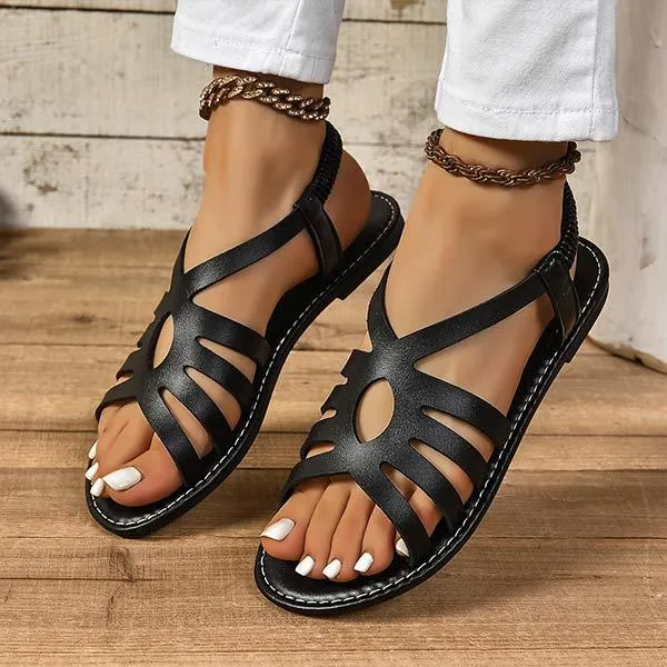 Women's Flat Strappy Sandals 72608798C