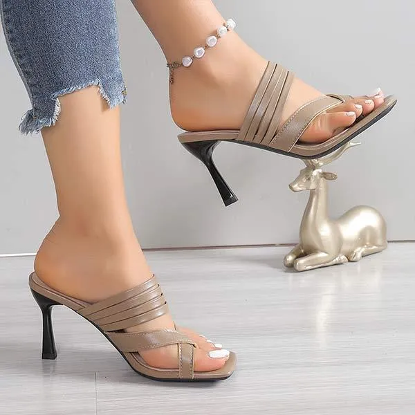 Women's High Heel Strappy Sandals 08568008C
