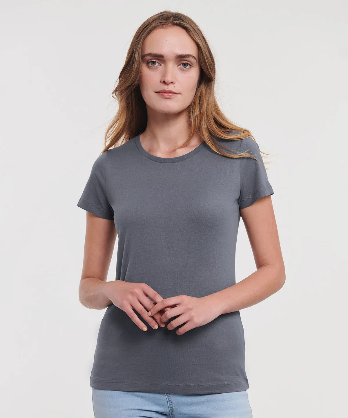 Womens pure organic tee | Bright Royal