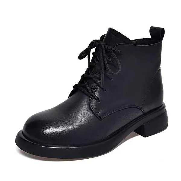 Women's Strap Martin Boots 31395976C
