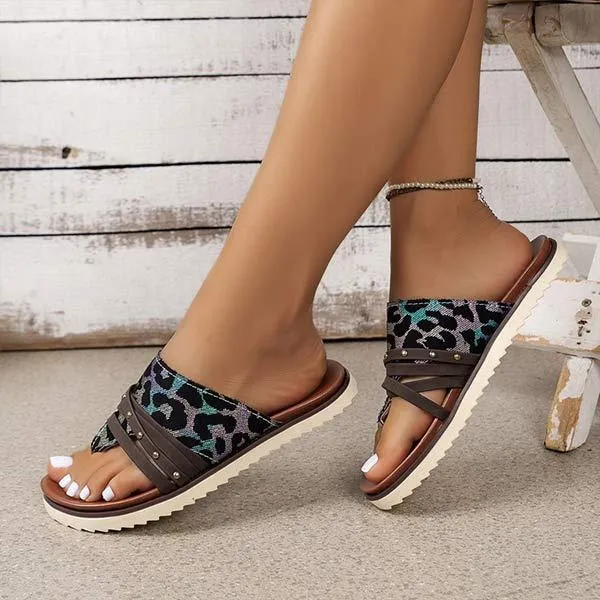 Women's Studded Toe-Ring Sandals 14535139C