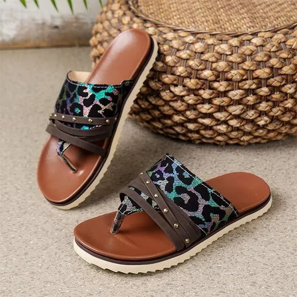 Women's Studded Toe-Ring Sandals 14535139C