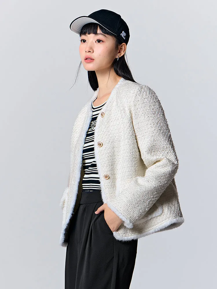 Women's white other jackets