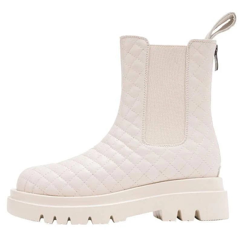 Women's Winter Faux Leather Snow Boots