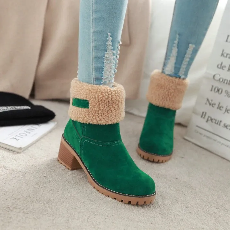 Womens Winter Lined Boots