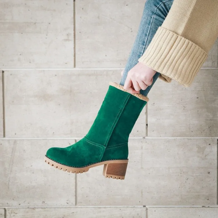 Womens Winter Lined Boots