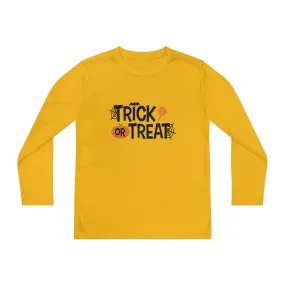Youth Long Sleeve Trick Or Treat Tee