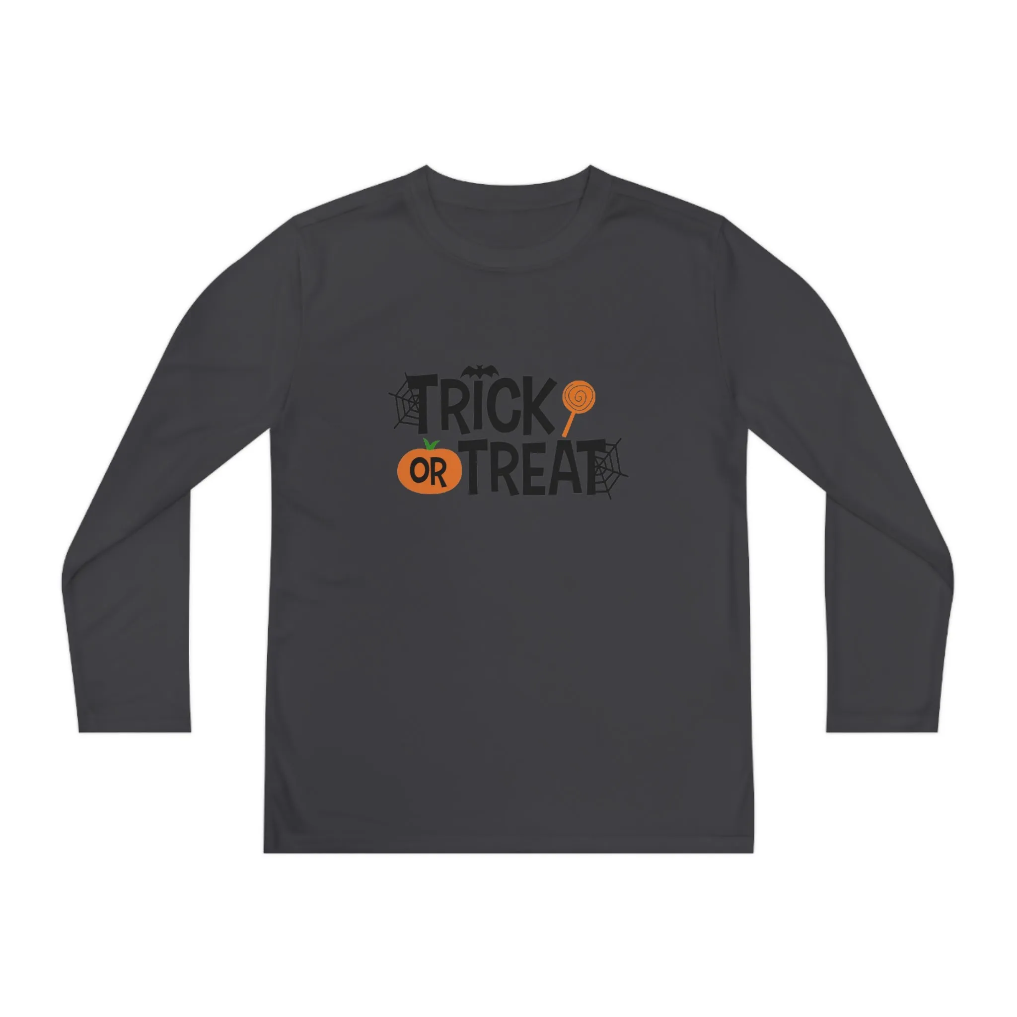 Youth Long Sleeve Trick Or Treat Tee