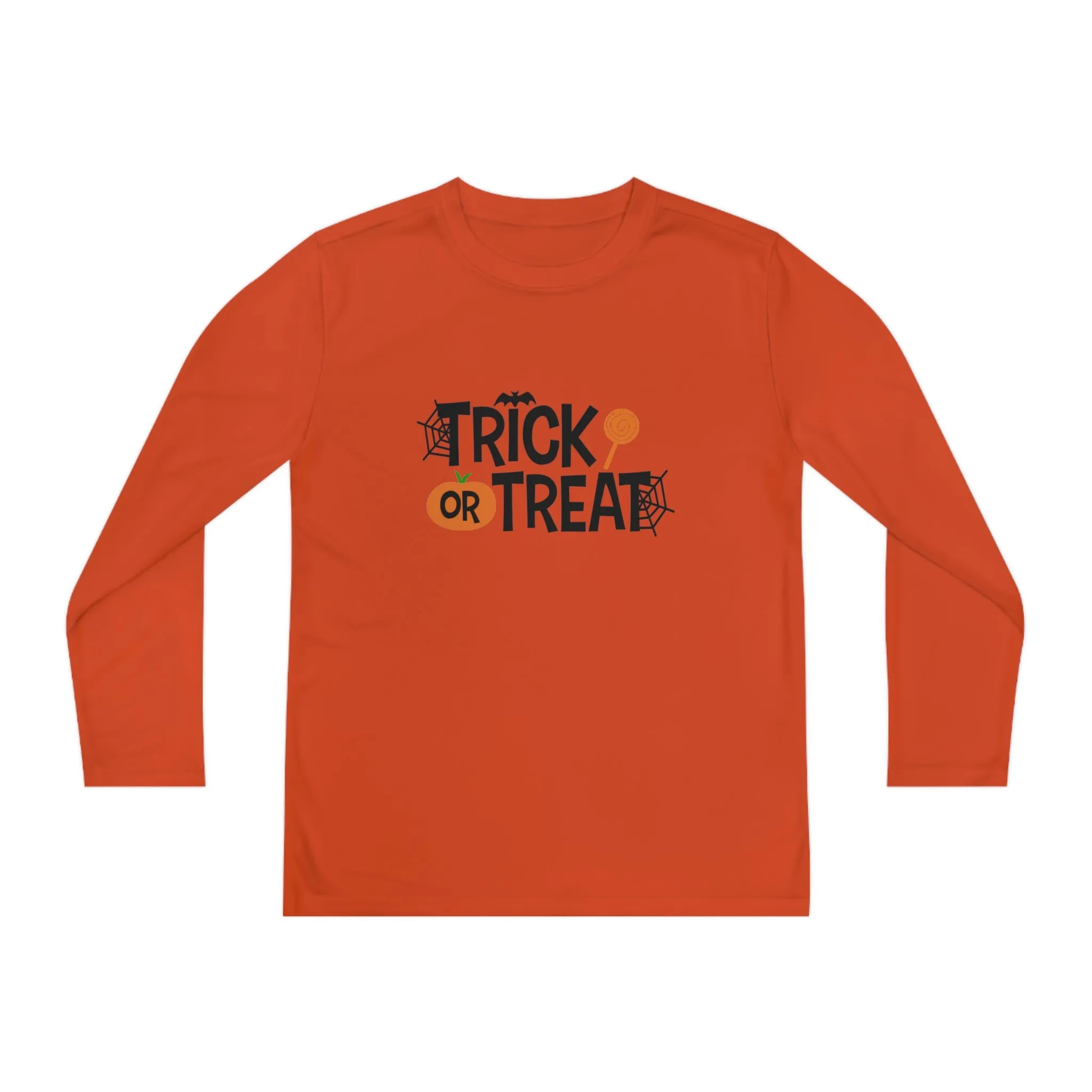 Youth Long Sleeve Trick Or Treat Tee
