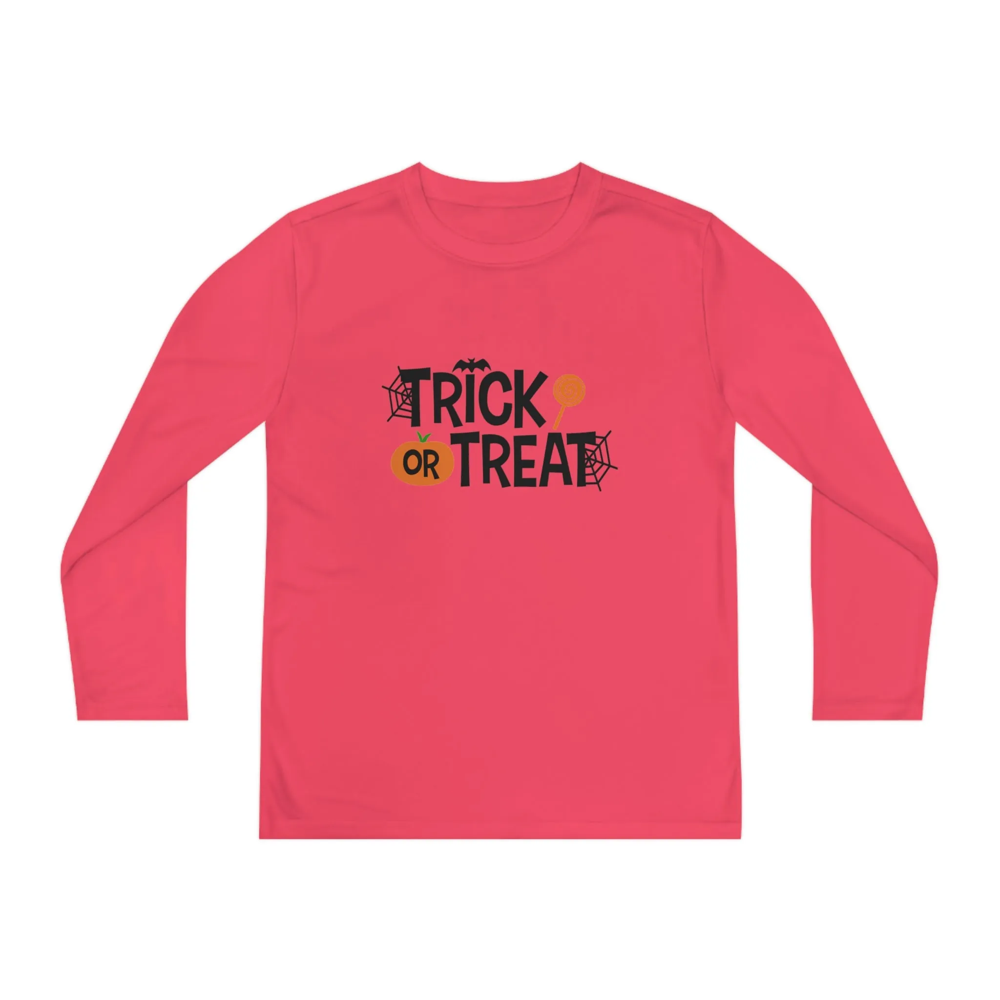Youth Long Sleeve Trick Or Treat Tee