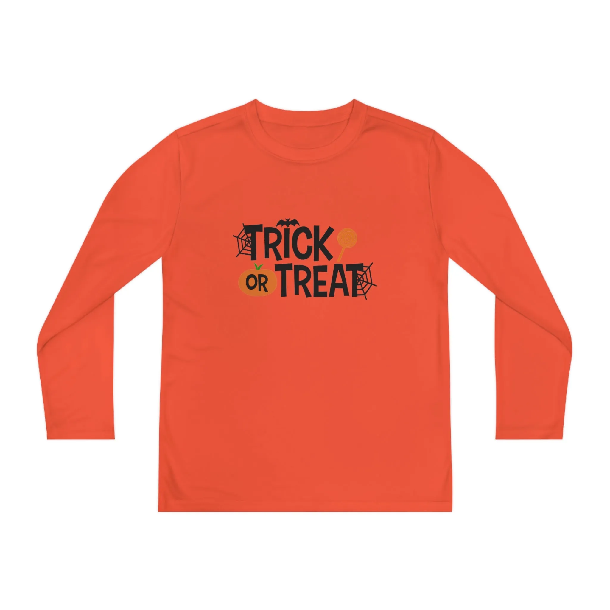 Youth Long Sleeve Trick Or Treat Tee