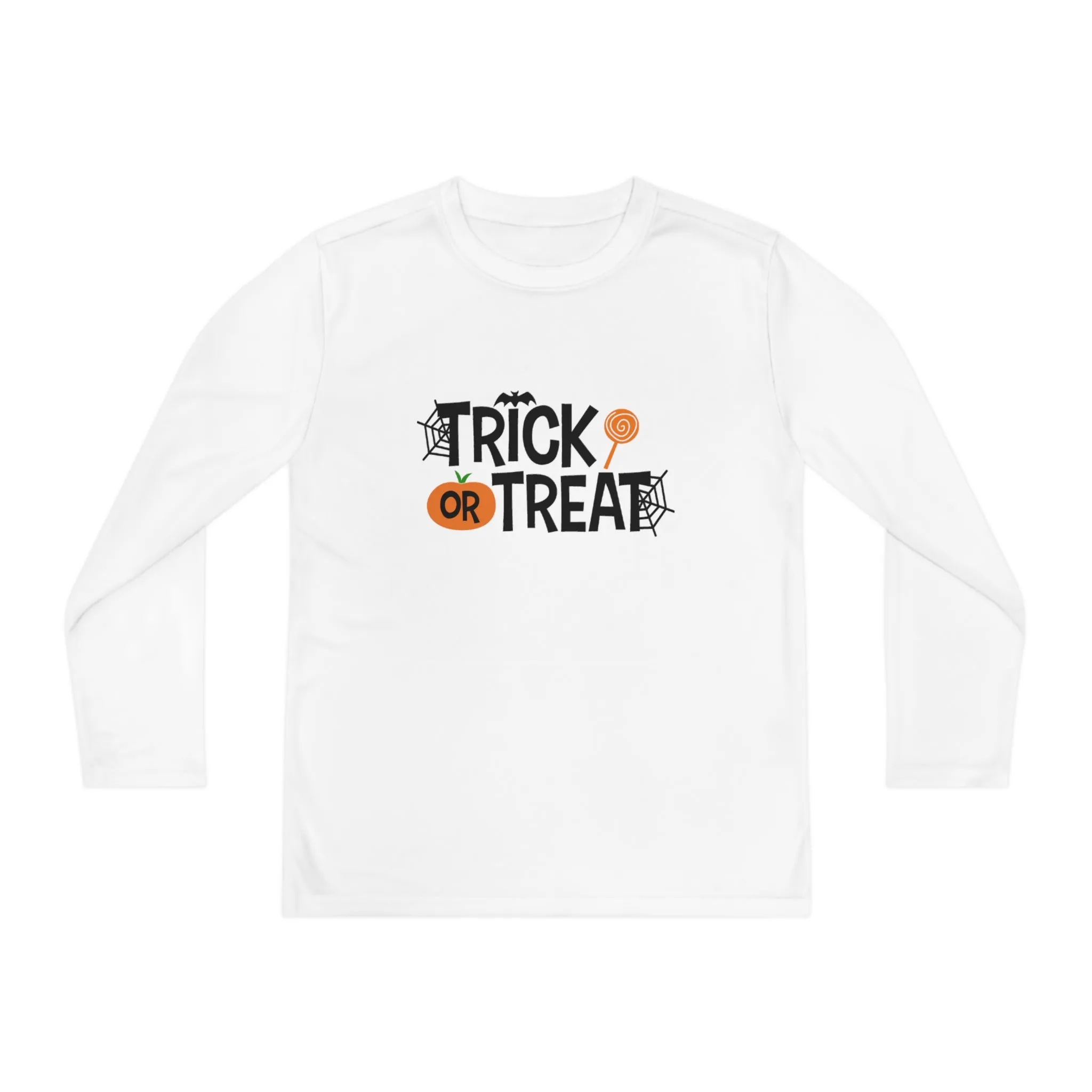 Youth Long Sleeve Trick Or Treat Tee
