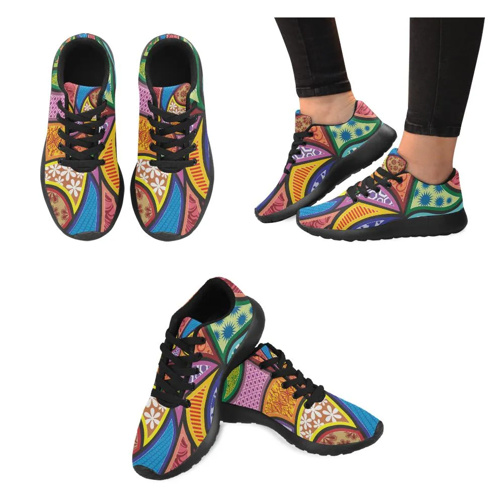 Zenzzle abstract pattern Women's Running shoes Casual Lightweight Athletic Sneakers US size 6-15