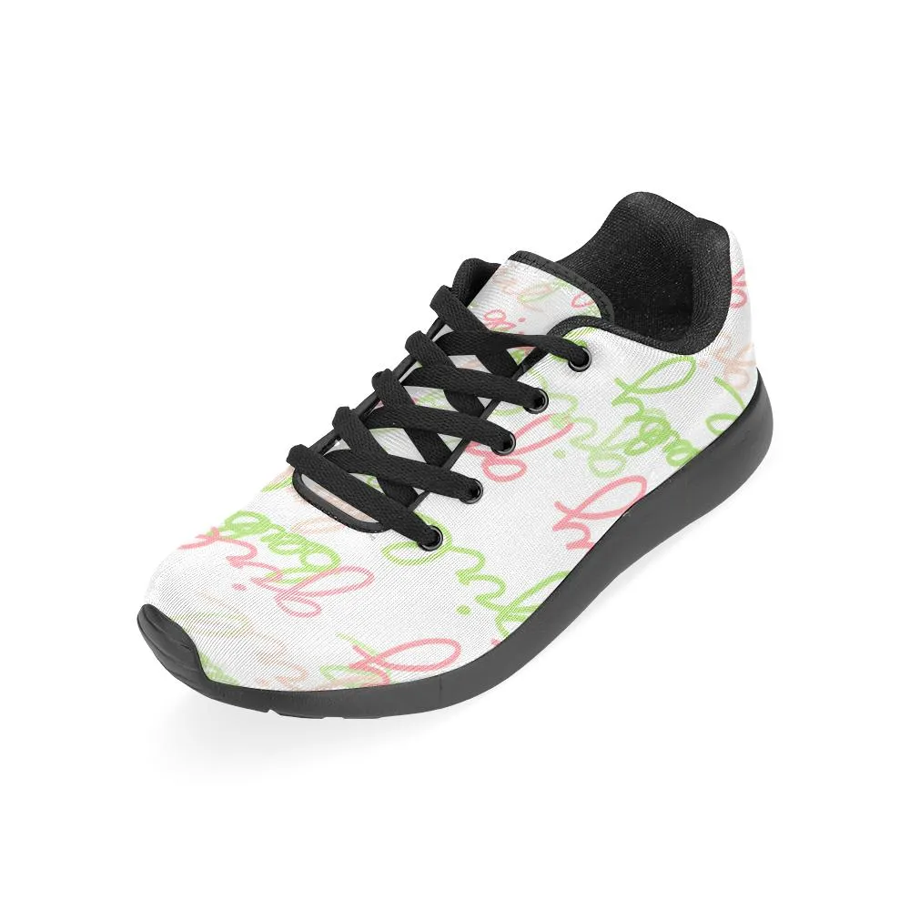 Zenzzle Baby girl pattern print on Women's Running shoes Casual Lightweight Athletic Sneakers US size 6-15