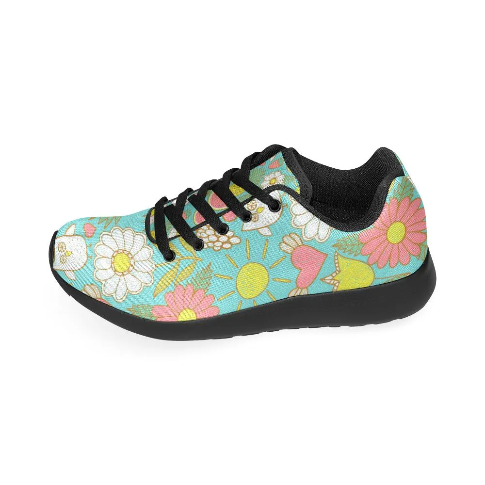 Zenzzle cute doodle pattern print on Women's Running shoes Casual Lightweight Athletic Sneakers US size 6-15