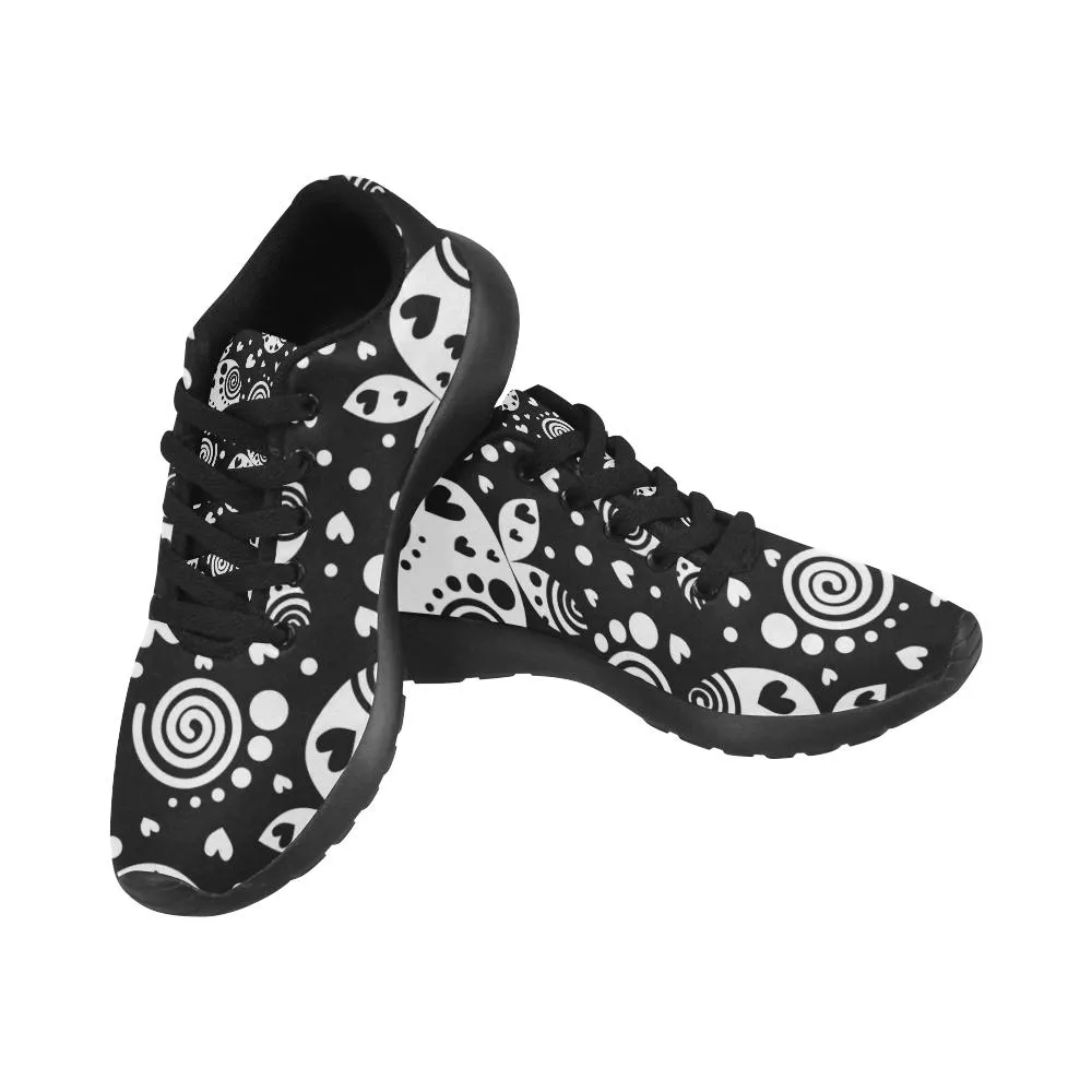 Zenzzle graphic illustration pattern print on Women's Running shoes Casual Lightweight Athletic Sneakers US size 6-15