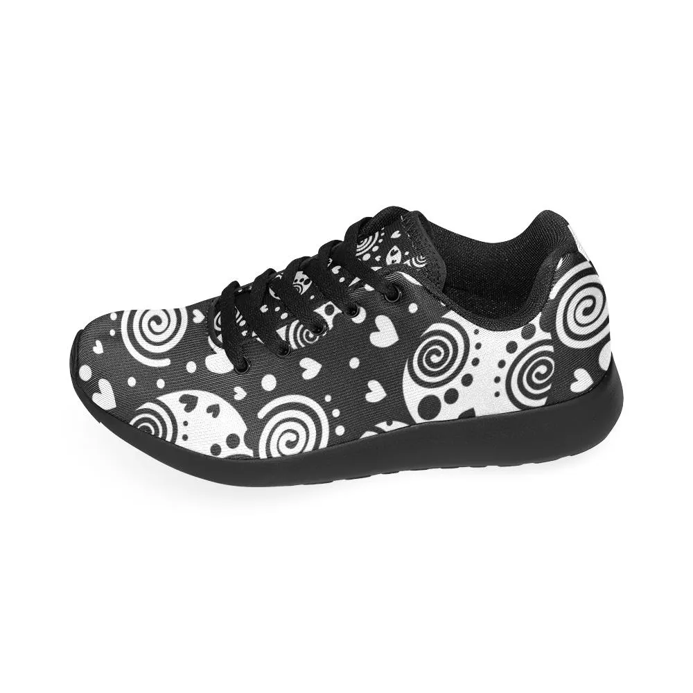 Zenzzle graphic illustration pattern print on Women's Running shoes Casual Lightweight Athletic Sneakers US size 6-15
