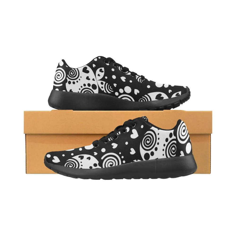 Zenzzle graphic illustration pattern print on Women's Running shoes Casual Lightweight Athletic Sneakers US size 6-15
