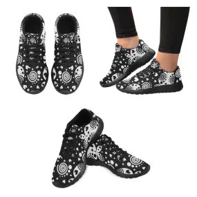 Zenzzle graphic illustration pattern print on Women's Running shoes Casual Lightweight Athletic Sneakers US size 6-15