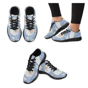 Zenzzle Sheep and snowflakes print on Women's Running shoes Casual Lightweight Athletic Sneakers US size 6-15